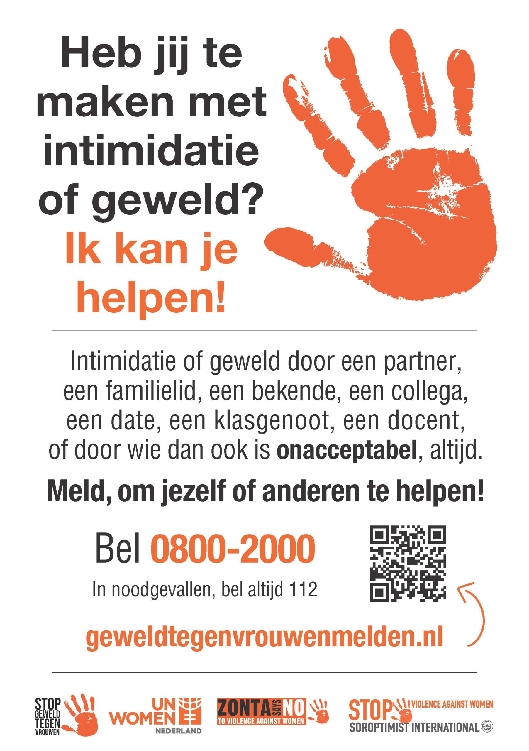 Je bekijkt nu Hoe ga jij ermee om als je merkt dat iemand te maken heeft met geweld achter de voordeur?