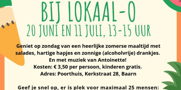 Zondagse Lunches – LOKAAL aan Tafel!