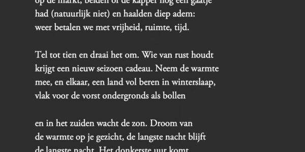 Ook Lokaal-O gaat in lock-down