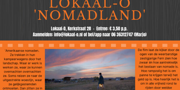 Nieuw initiatief: filmavonden in Lokaal-O