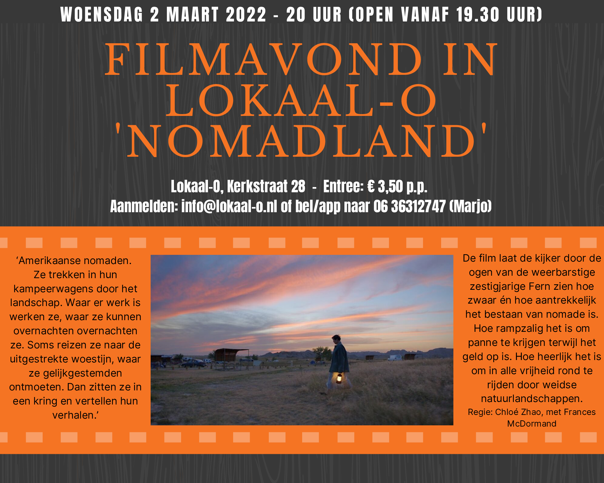 Je bekijkt nu Nieuw initiatief: filmavonden in Lokaal-O