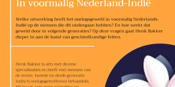 Lezing Henk Bakker op 17 augustus, Onafhankelijkheidsdag van Indonesië