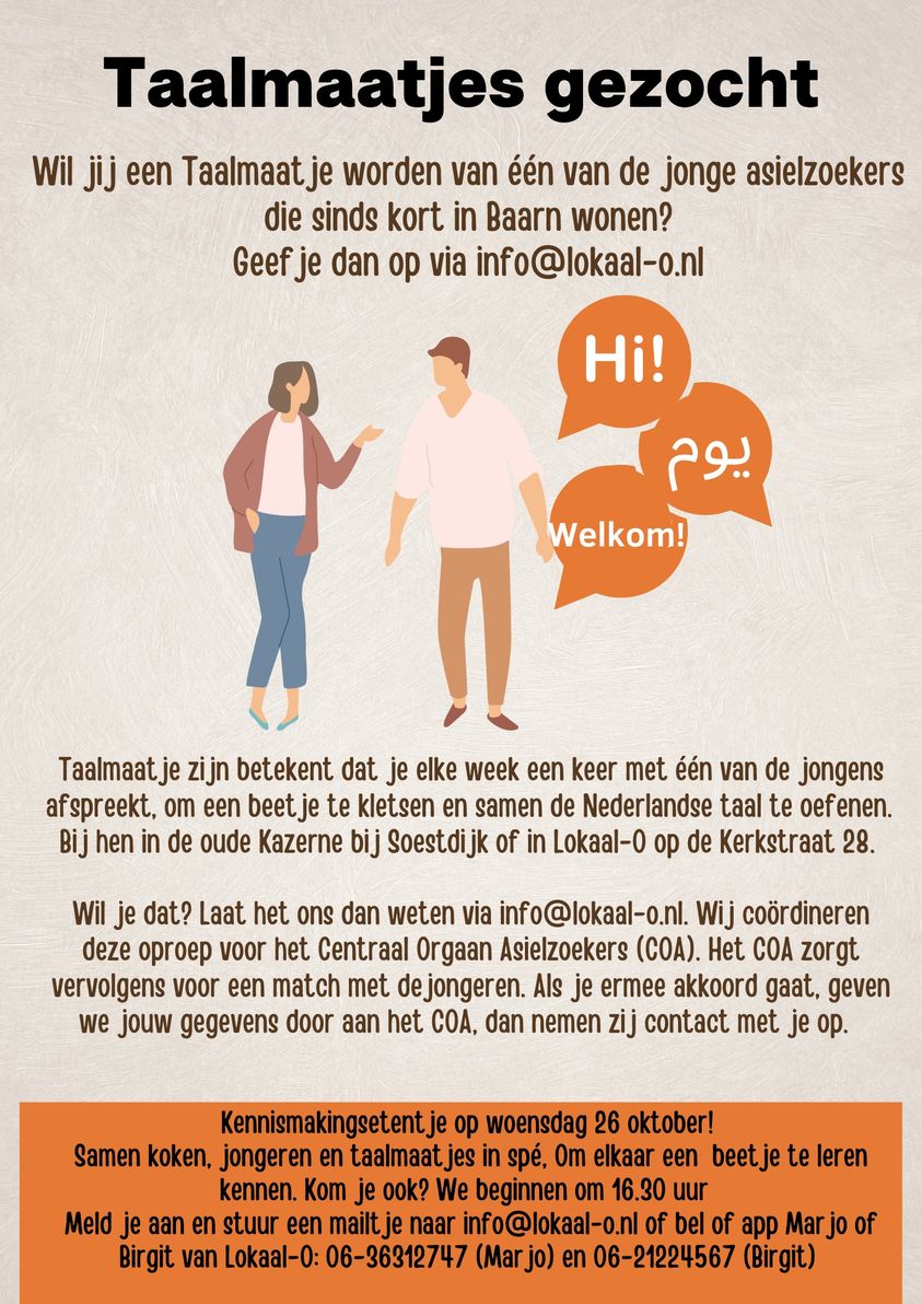 Je bekijkt nu Taalmaatjes gezocht!