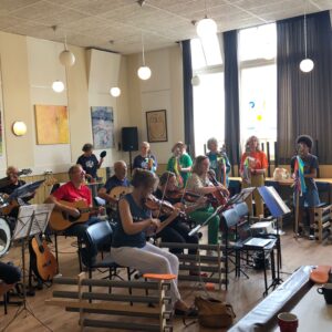 Repetitie van De Buurtband