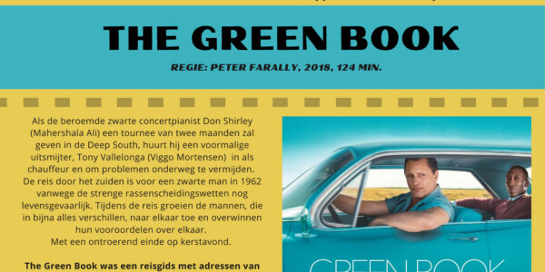 Filmavond op 6 december: “The Green Book”