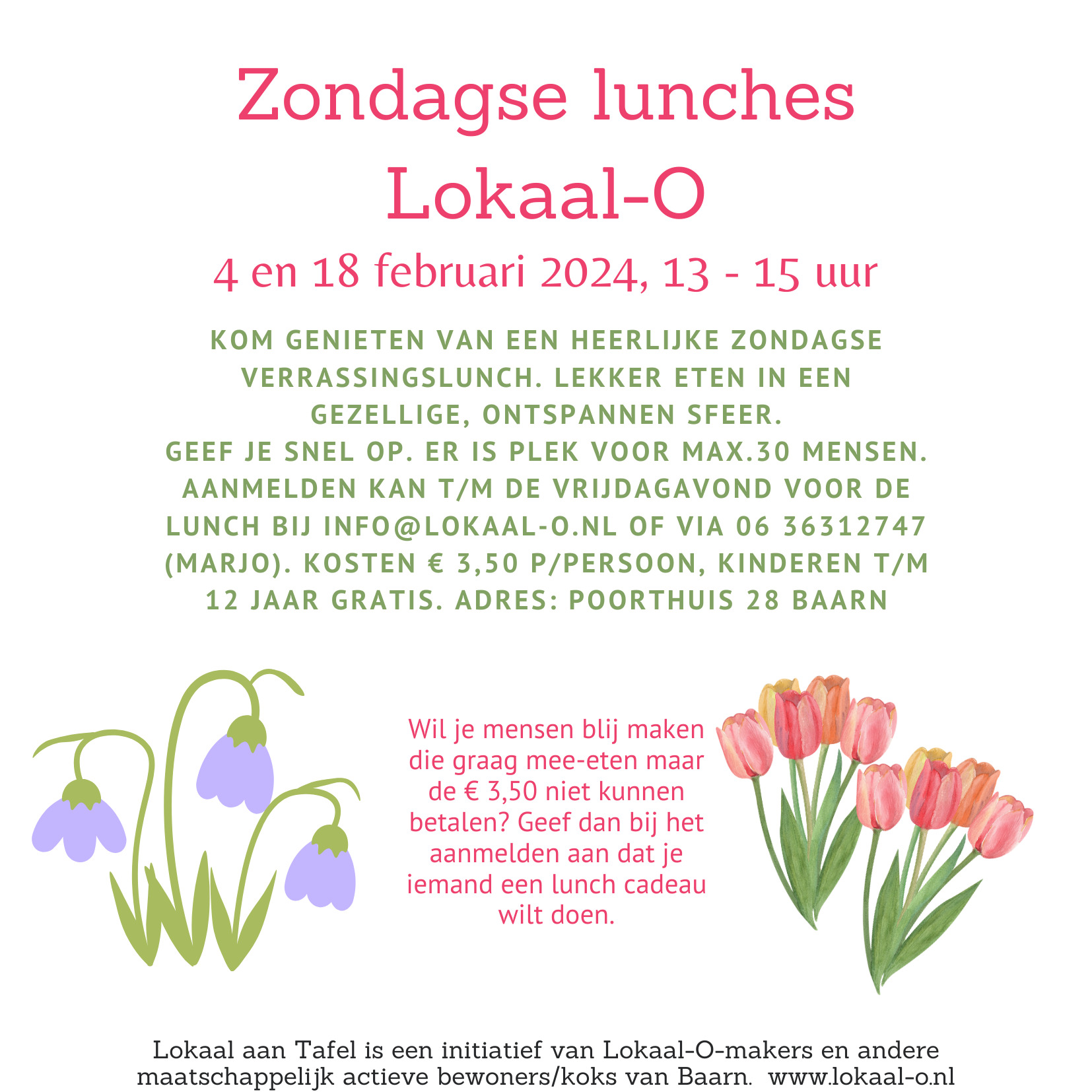 Je bekijkt nu Lokaal aan Tafel: zondagse lunch
