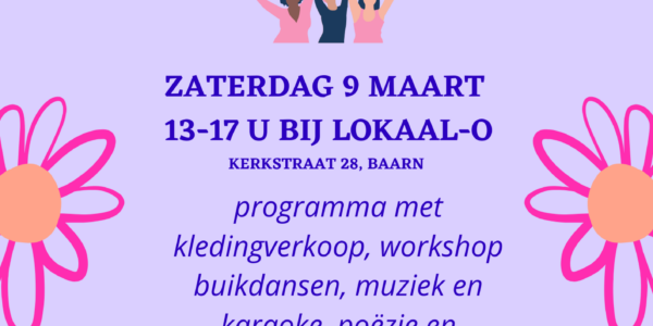 Lokaal-O viert Vrouwendag met open huis
