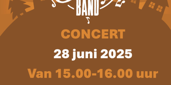 Optreden Baarnse Buurtband op 28 juni
