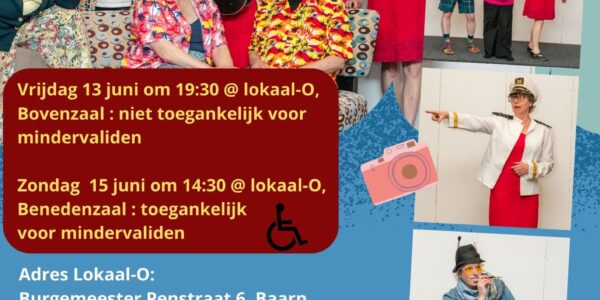 Toneelgroep Baarnse Bende speelt op 13 en 15 juni