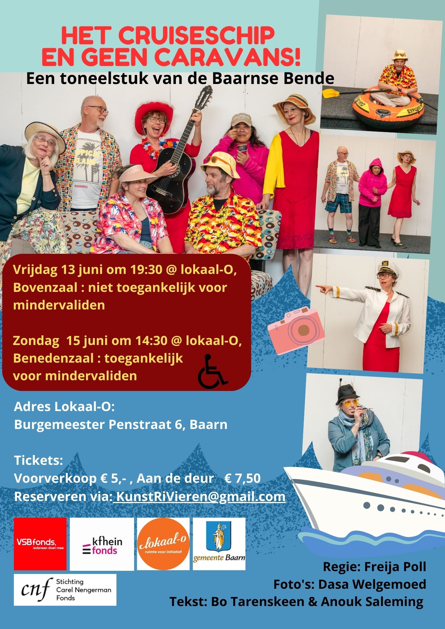 Je bekijkt nu Toneelgroep Baarnse Bende speelt op 13 en 15 juni